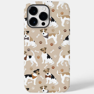 Funda Para iPhone 14 Pro Max De Case-Mate Jack Russell Terrier Paws and Bones
