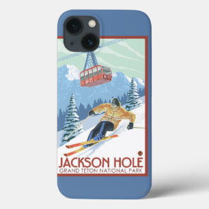 title_seo2 Jackson Hole, esquiador de Wyoming y tranvía
