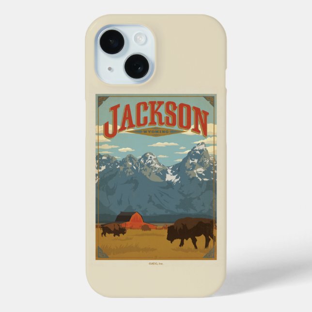 Funda De Case-Mate Para iPhone Jackson | Wyoming (Reverso )