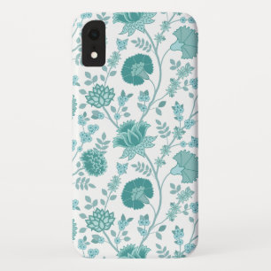 Funda Para iPhone XR Jacobean Floral Big Pattern en blanco