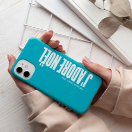 Funda Para iPhone 15 ¡J'adore Noël!