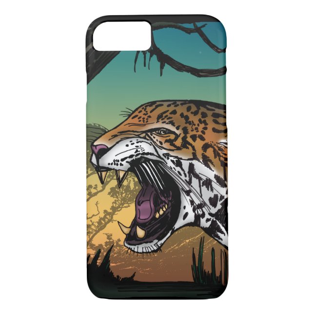 Funda De Case-Mate Para iPhone Jaguar (Reverso)