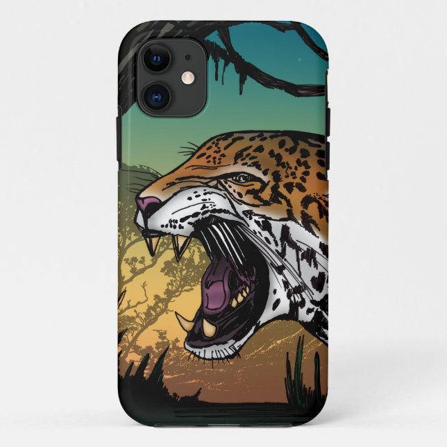 Funda De Case-Mate Para iPhone Jaguar (Reverso)