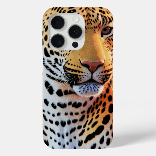 Funda De Case-Mate Para iPhone Jaguar majestuoso - Asombroso arte de vida salvaje (Reverso )