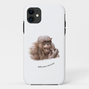 Funda Para iPhone 11 Jambo The Hairless Chimp (cambiar a su propio text
