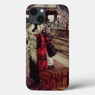 Funda Para iPhone 13 James Tissot el   que espera en la estación