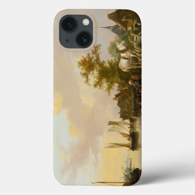 Funda De Case-Mate Para iPhone Jan van Os - Campesinos Descargando Carga (Reverso)