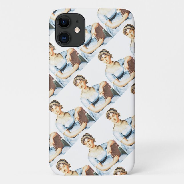 Funda De Case-Mate Para iPhone Jane Austen (Reverso)