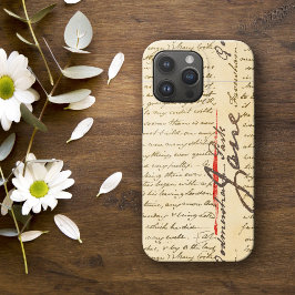 Funda Para iPhone 14 Pro De Case-Mate Jane Austen Letter