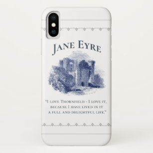 Funda Para iPhone X Jane Eyre - Amo Thornfield - Castillo