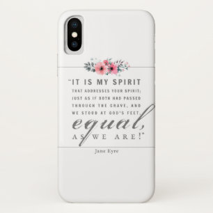 Funda Para iPhone X Jane Eyre - Como Somos - Blanco