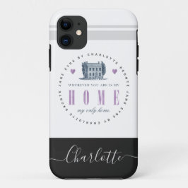 Funda Para iPhone 11 Jane Eyre - Mi Única Casa - Añadir Tu Nombre