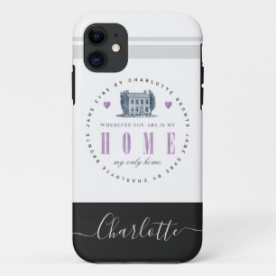 Funda Para iPhone 11 Jane Eyre - Mi Única Casa - Añadir Tu Nombre