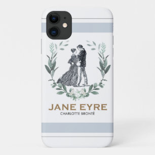 Funda Para iPhone 11 Jane Eyre y Edward Rochester con Wreath