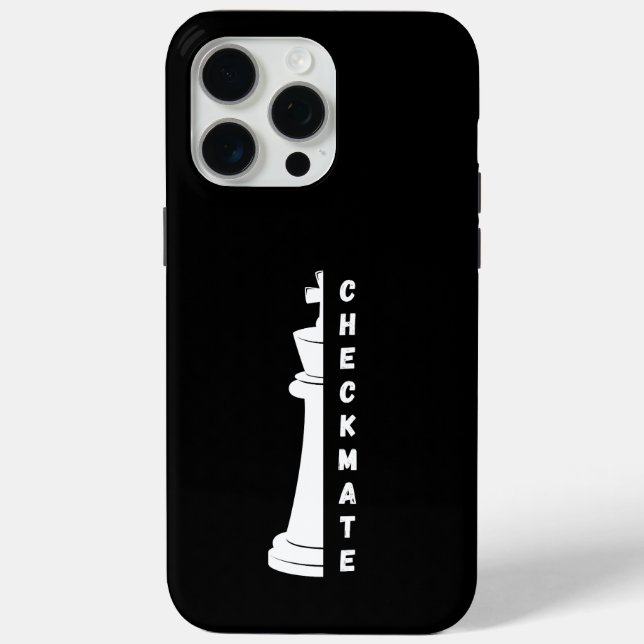 Funda De Case-Mate Para iPhone Jaque mate (Reverso )