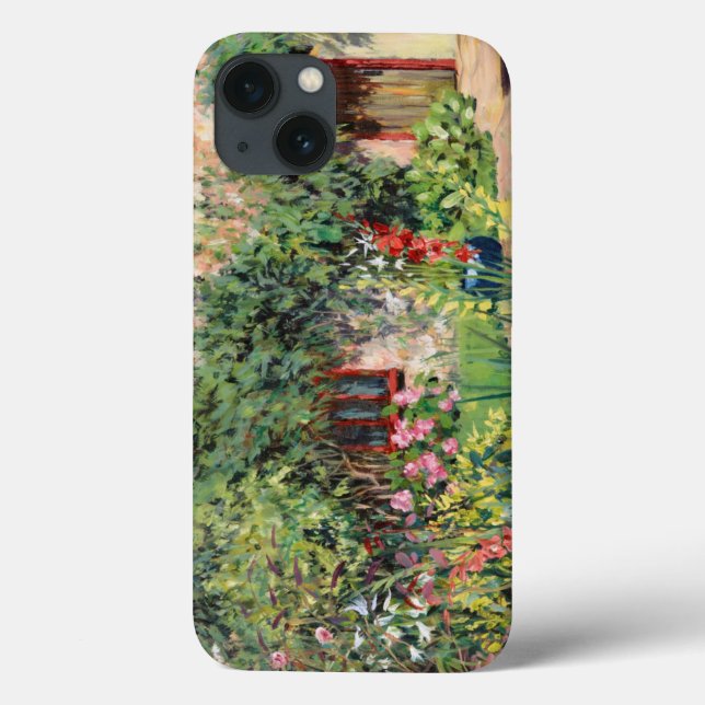 Funda De Case-Mate Para iPhone Jardín 2009 del verano (Reverso)