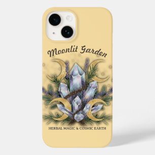 Funda Para iPhone 14 De Case-Mate Jardín a la Luz de la Luna Crystal Bouquet • Magia