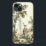 Funda Para iPhone 13 Jardín asiático con mujeres y animales<br><div class="desc">Un bonito jardín de estilo asiático con varios animales y vigilado por una mujer atenta. La escena evoca los pensamientos del Jardín del Edén,  con una serpiente deslizándose en primer plano. ¡Un regalo perfecto para la persona de su vida que viaja bien por el mundo!</div>
