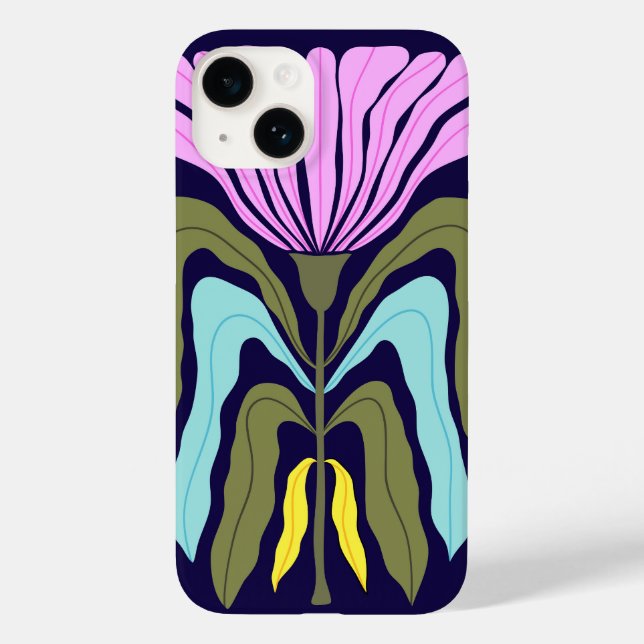 Funda De Case-Mate Para iPhone Jardín caprichoso (Reverso )