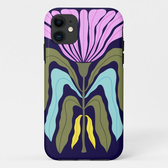 Funda De Case-Mate Para iPhone Jardín caprichoso (Reverso)