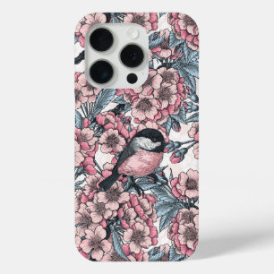 Funda Para iPhone 15 Pro Jardín de cerezas
