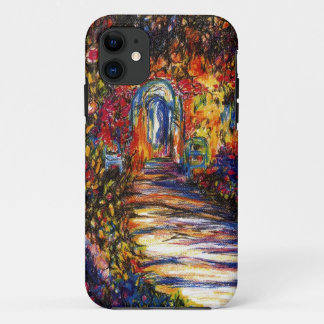 Funda Para iPhone 11 Jardín de flores