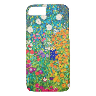 Funda Para iPhone 8/7 Jardín de flores, Gustav Klimt
