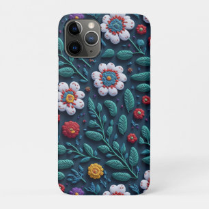 Funda Para iPhone 11 Pro Jardín de flores silvestres