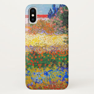 Funda Para iPhone X Jardín de flores Vincent Van Gogh