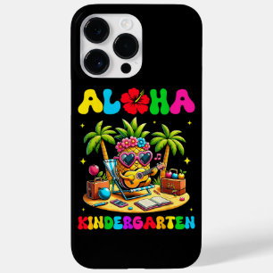 Funda Para iPhone 14 Pro Max De Case-Mate Jardín de infancia Aloha Piña Hawái Vuelta al cole