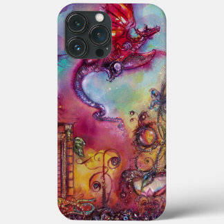 FUNDA PARA iPhone 13 PRO MAX JARDÍN DE LAS SOMBRAS PERDIDAS / DRAGÓN ROJO VOLAD