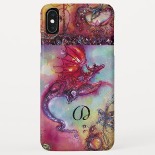 FUNDA PARA iPhone XS MAX JARDÍN DE LAS SOMBRAS PERDIDAS / DRAGÓN ROJO VOLAD