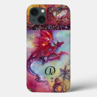 FUNDA PARA iPhone 13 JARDÍN DE LAS SOMBRAS PERDIDAS / DRAGÓN ROJO VOLAD