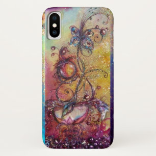 FUNDA PARA iPhone X JARDÍN DE LAS SOMBRAS PERDIDAS -PLANTA DE MARIPOSA