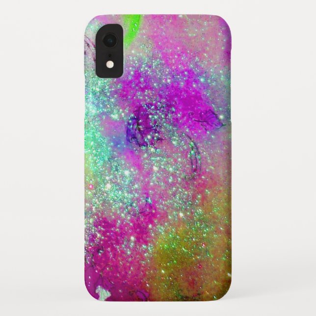 Funda De Case-Mate Para iPhone JARDÍN DE LAS SOMBRAS PERDIDAS - violeta rosa púrp (Reverso)