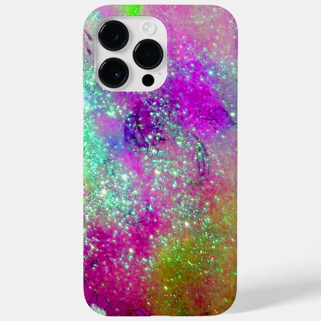 Funda De Case-Mate Para iPhone JARDÍN DE LAS SOMBRAS PERDIDAS - violeta rosa púrp (Reverso)