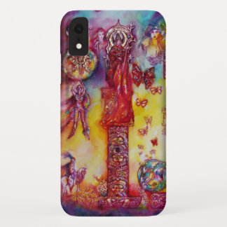 FUNDA PARA iPhone XR JARDÍN DE LAS SOMBRILLAS PERDIDAS / FERIA Y MARIPO