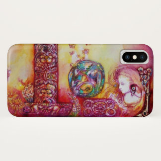 FUNDA PARA iPhone X JARDÍN DE LAS SOMBRILLAS PERDIDAS / FERIA Y MARIPO