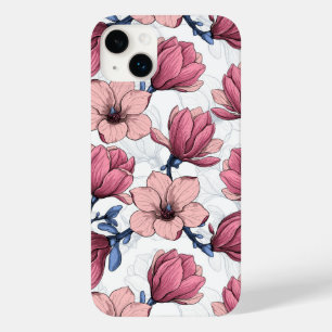 Funda Para iPhone 14 Plus De Case-Mate Jardín de Magnolia 2