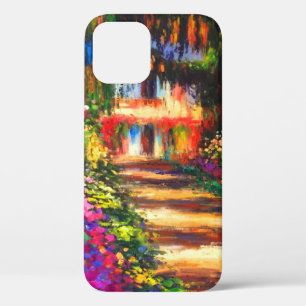 Funda Para iPhone 12 Jardín de Monet en Giverny