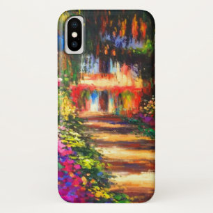 Funda Para iPhone X Jardín de Monet en Giverny