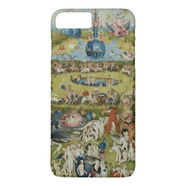 Funda De Case-Mate Para iPhone Jardín de placeres terrestres, 1490-1500 (Reverso)