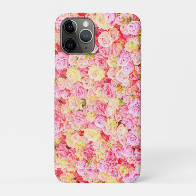 Funda De Case-Mate Para iPhone Jardín de rosas (Reverso)