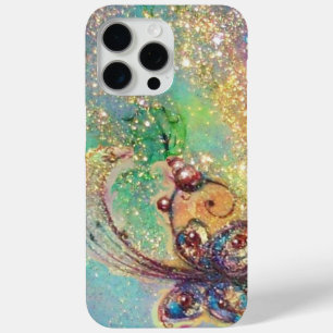 FUNDA PARA iPhone 15 PRO MAX JARDÍN DE SOMBRAS PERDIDAS -PLANTA DE MARIPOSA MÁG
