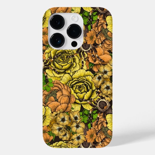 Funda De Case-Mate Para iPhone Jardín de Tarantula 1 (Reverso )