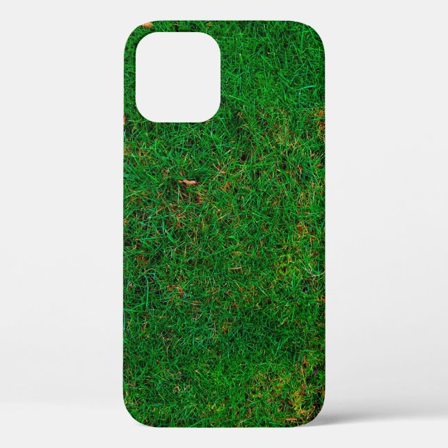 Funda De Case-Mate Para iPhone Jardín de textura de pradera de césped (Reverso )