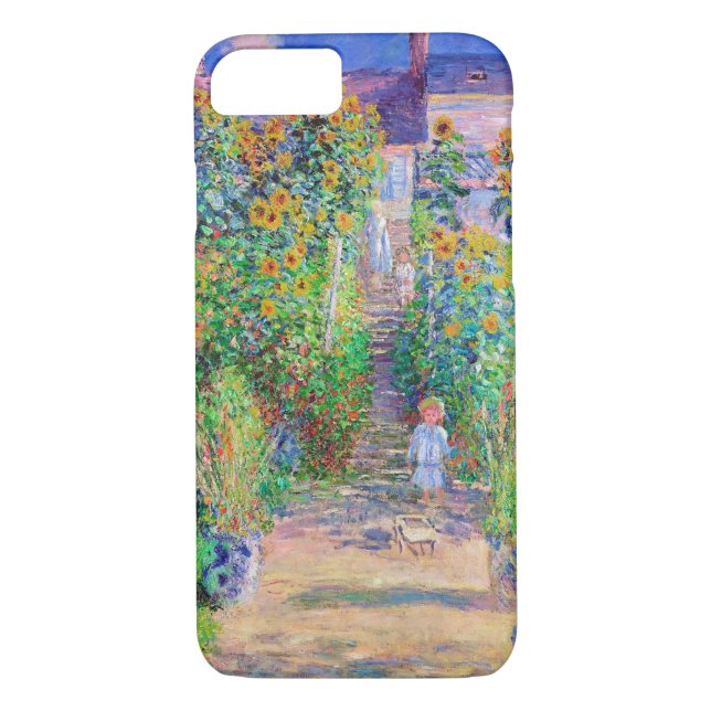 Funda De Case-Mate Para iPhone Jardín del artista, Monet (Reverso)