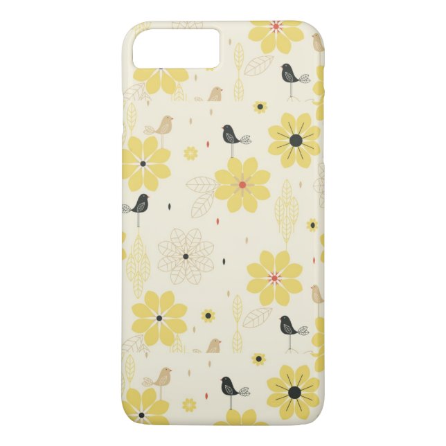 Funda De Case-Mate Para iPhone Jardín del pájaro (Reverso)