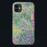 Funda Para iPhone 11 Jardín en Giverny por Claude Monet<br><div class="desc">Claude Monet - Jardín en Giverny. Hermosa pintura impresionista de un jardín en Giverny de Claude Monet.</div>