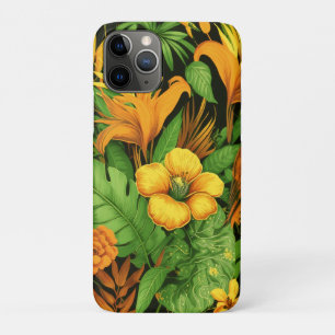 Funda Para iPhone 11 Pro Jardín Floral Flor Planta Verde Naturaleza